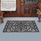 Gardenised Iron-Inspired Rubber Floor Mat - Image 5