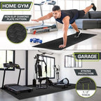 ProsourceFit Exercise Puzzle Mat 1/2-inch, EVA Interlocking Foam Floor Tiles - Image 3