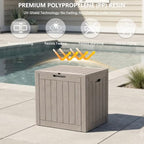 Outdoor Storage Box, 35 Gallon Waterproof Deck Box - Image 5