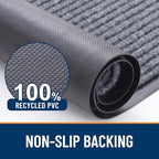 OLANLY Front Door Mat 71x34, Waterproof Heavy-Duty Indoor Outdoor Doormat - Image 3
