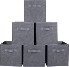 ShellKingdom Storage Bins, Foldable Fabric Storage Cubes And Cloth Storage by ShellKingdom