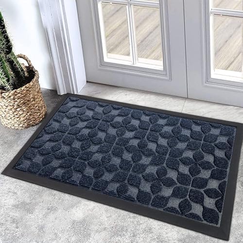 Bulijojo Sturdy Front Entrance Doormats, Durable Heavy Duty Welcome Mat by ShowYourStyle