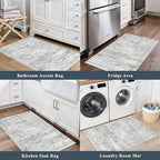 Kitchen Mats for Floor 2 Piece, Non Slip Washable Kitchen Rugs Sets for Floor - Image 4