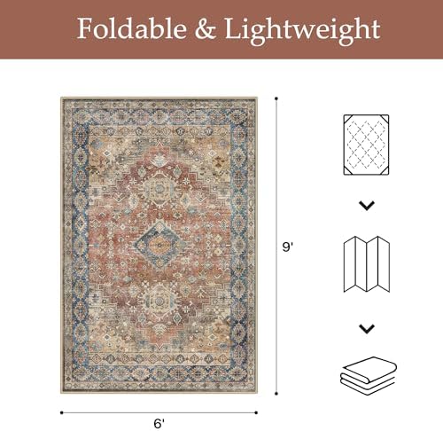GENIMO Indoor Outdoor Rug, Washable - Image 2