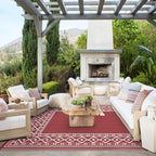 GENIMO Outdoor Rug, Waterproof Plastic Rugs - Image 2