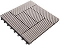 IncStores Helios Interlocking Patio Deck Tiles | All Weather | Waterproof by IncStores