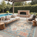 GENIMO Indoor Outdoor Rug, Washable by GENIMO
