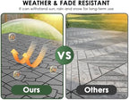 72 PCS Plastic Interlocking Deck Patio Tiles - Image 6