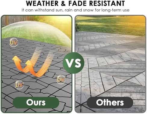 432 PCS Plastic Interlocking Deck Patio Tiles - Image 6