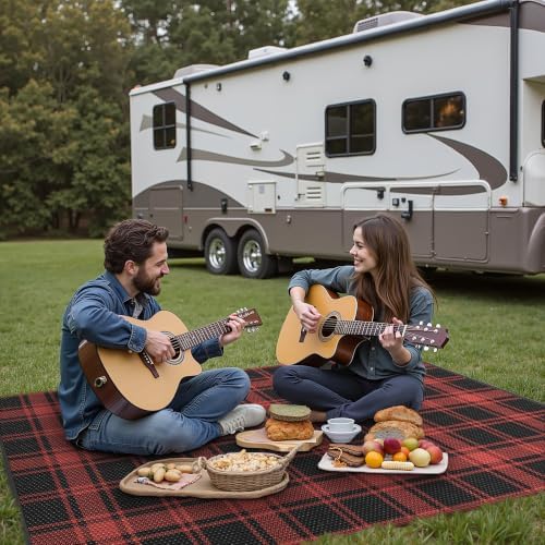 GENIMO Outdoor Rug, Waterproof Plastic Rugs - Image 2