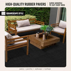 Playsafer Squarescape Rubber Interlocking Tile - Image 5