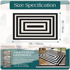 3x5 Modern Entry Rug - Image 7