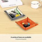 Key Dish Bowl for Entryway, Catchall Holder Bedside Table Valet Tray for Men - Image 6