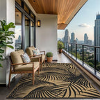GENIMO Outdoor Rug, Waterproof Plastic Rugs - Image 5