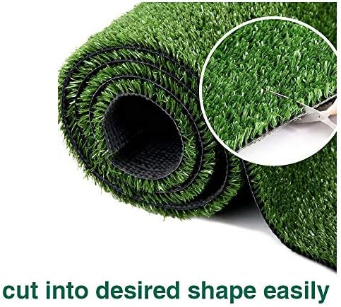 Artificial Grass Astro Turf Lawn 10FTX77FT, Economy Synthetic Fake Grass Indoor - Image 4