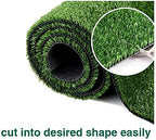 Artificial Grass Astro Turf Lawn 9FTX10FT, Economy Synthetic Fake Grass Indoor - Image 4