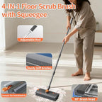 3 in 1 Floor Scrub Brush, Floor Scrubber - Image 3