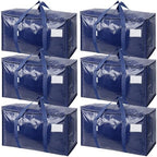 TICONN 6 Pack Extra Large Moving Bags Heavy Duty by TICONN