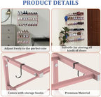 Wall Mounted Shoe Rack, 3 Tier Hanging Shoe Rack Holds 12 Pairs, Space Saving - Image 7