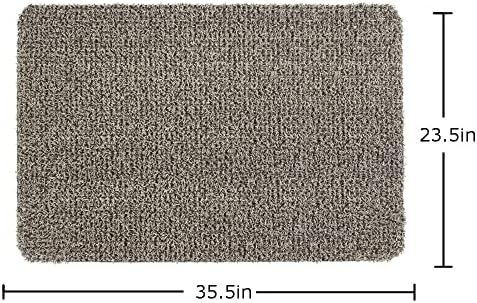 Clean Machine 10376913 Astroturf Dirt Trapper Doormat, 23.5" x 35.5", Flair - Image 3