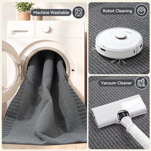 2x6 Hallway Kitchen Runner Rug Non Slip Washable - Image 5