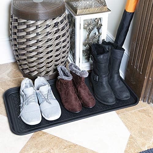 Ottomanson Multipurpose All Season Boot Tray Mat, Reusable Pee Pad by Ottomanson