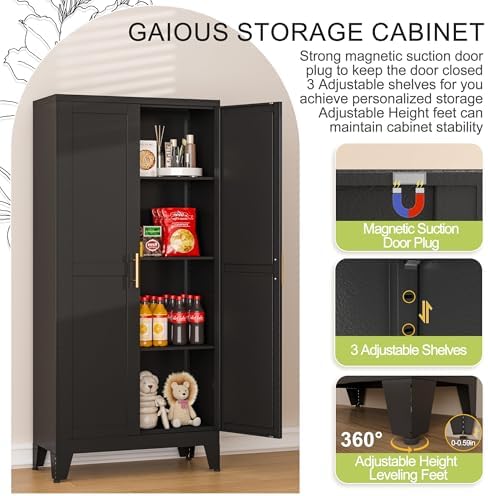 GAIOUS Metal Storage Cabinet - Image 3