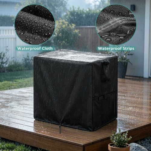 Outdoor Storage Box Cover for Keter 30 Gallon Resin Deck Box - Image 4