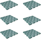 Pure Garden 6-Pack Polypropylene Interlocking Patio Deck Tiles by PureGarden