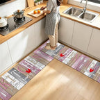 Kitchen Rugs Set 3 Piece, Non Slip Kitchen Mat - Image 3