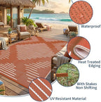 Garvee Waterproof Outdoor Rug 9x12 - Image 3