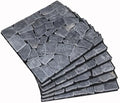 DIY Stone Tile Deck Tile, Durable Patio Garden Interlocking Decking12 6PCS by Unknown