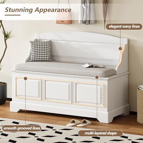 Knocbel Rustic Entry Storage Bench - Image 6