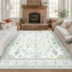 RELEANY Washable Area Rug, Square 8'x8' - Image 2