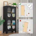 GAIOUS Black Kitchen Pantry Cabinet, Storage Cabinet - Image 5