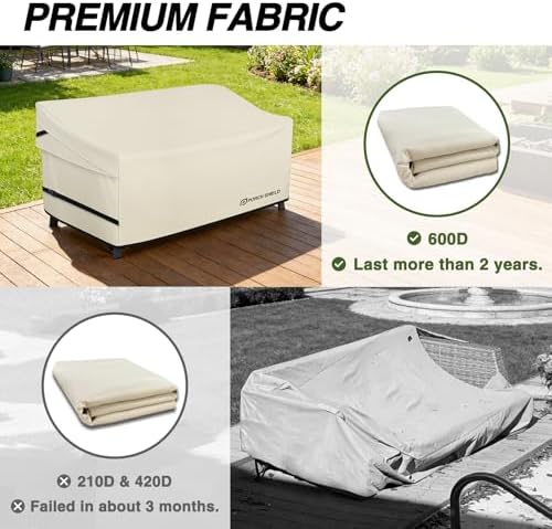 Porch Shield Waterproof Outdoor Sofa Cover 79W x 40D x 35H inch - Image 5