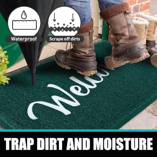 T.HENV Welcome Mat Outdoor Indoor, Waterproof, Non Slip, Easy Clean - Image 5