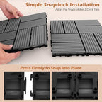 GIANTEX 36 PCS Interlocking Deck Tiles - Image 6