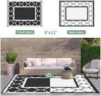 GENIMO Outdoor Rug, Waterproof Plastic Rugs - Image 4