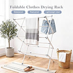 Foldable Clothes Drying Rack 41"x29"x14" - Image 4