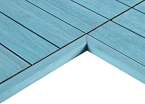 NewTechWood 1/12 ft. x 1 ft. Quick Deck Composite Deck Tile Inside Corner Trim by NewTechWood