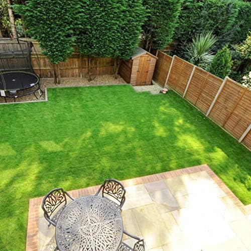 Artificial Grass Turf Tile Fake Grass Flooring Mat Interlocking Self-draining - Image 5