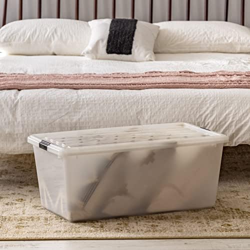 IRIS USA 4-Pack 91 Qt Stackable Storage Bins - Image 7