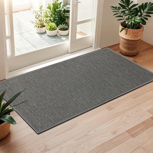 LEKEEPGO Long Door Mat 24"x59", Non Slip Washable Hallway Doormats - Image 2