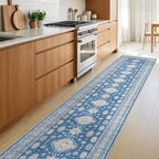 2x10 Runner Rug Washable Non Slip Boho Floor Mat - Image 3