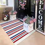 KILOCOCO 250th Anniversary Patriotic Striped Rug 3x5 ft - Image 3