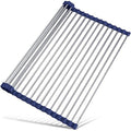 Tomorotec Roll Up Dish Drying Rack Over Sink, 304 Steel by Tomorotec