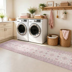 2x10 Runner Rug Washable Non Slip Boho Floor Mat - Image 5