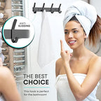 Coat Rack Wall Mount – 12 Inch Stainless Steel Hook Rail - Image 5