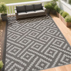 RURALITY Outdoor Rugs 9x12 Feet - Image 3